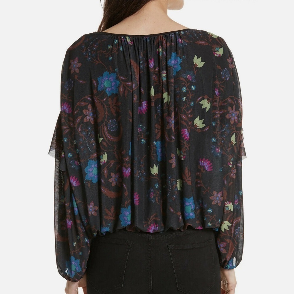 FREE PROPLE Wildflower Honey Floral Blouson - Picture 2 of 9